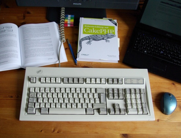 IBM Tastatur Modell M, Baujahr 1990